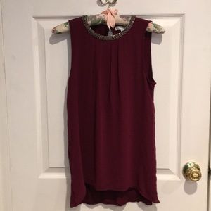 Design History Sleeveless Blouse (NWOT)